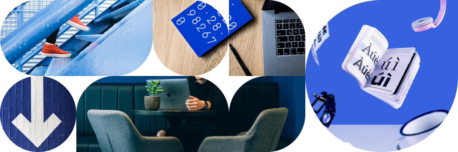 Inline Blue Mosaic